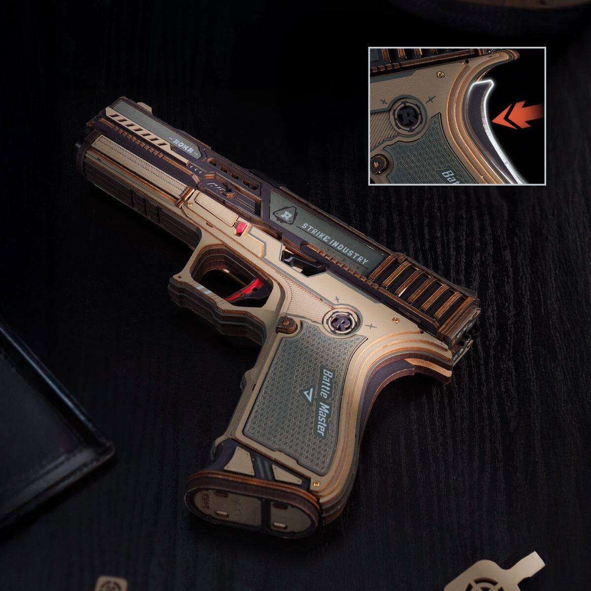 -ROKR  
GRAND R STRIKE INDUSTRY  
R  
Bat  
Battle Master