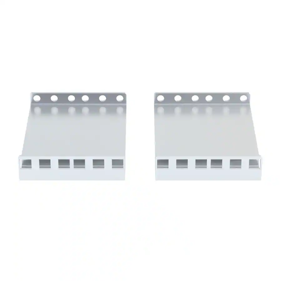 racksolutions 2u-4u adapter bracket for dell rapid... RackSolutions 2U Adapter Bracket 2 Pack (4 bends, 5in Deep, No Hardware ...