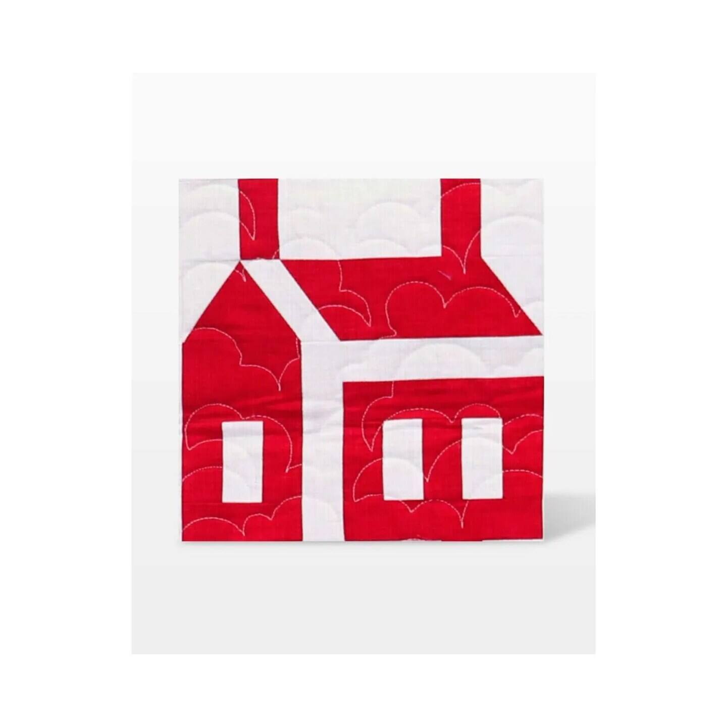 Angle. AccuQuilt - GO! Schoolhouse-Pieced-9 Finished Die - Multicolor.