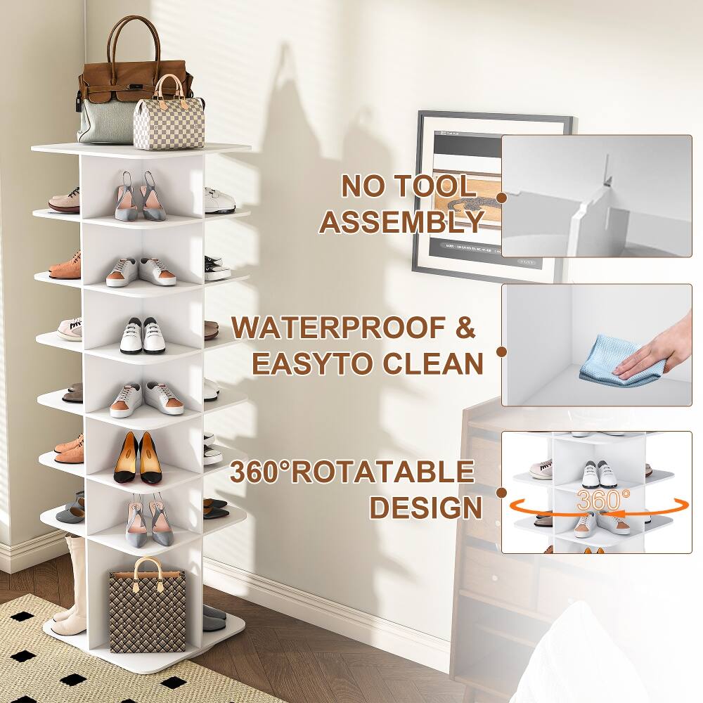 NO TOOL ASSEMBLY  
WATERPROOF & EASY TO CLEAN  
360° ROTATABLE DESIGN