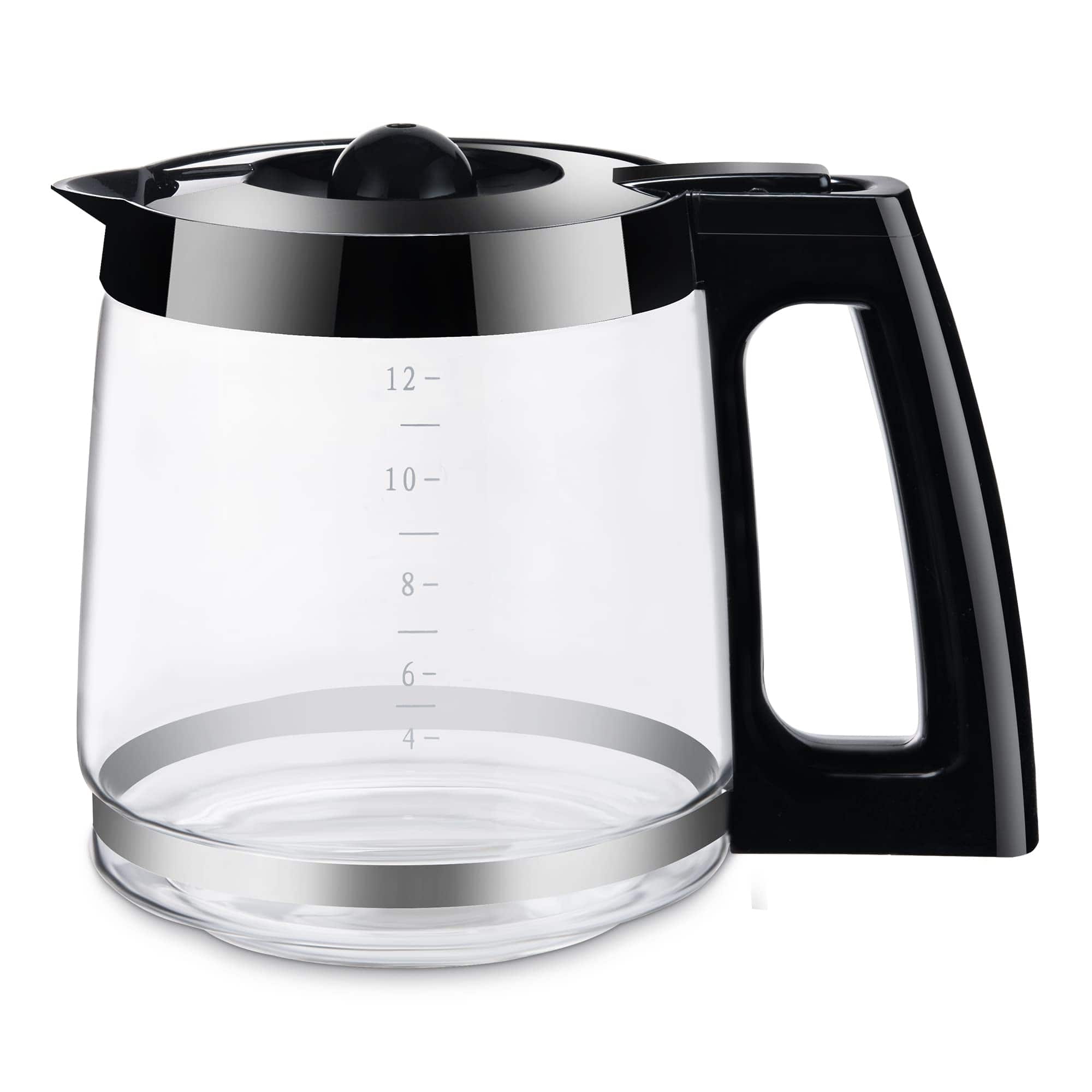 Dapper Styles - 12-cup Replacement Coffee Carafe Pot Only Compatible With Hamilton Maker Machine Brewer Models 49980a 49980 - Default