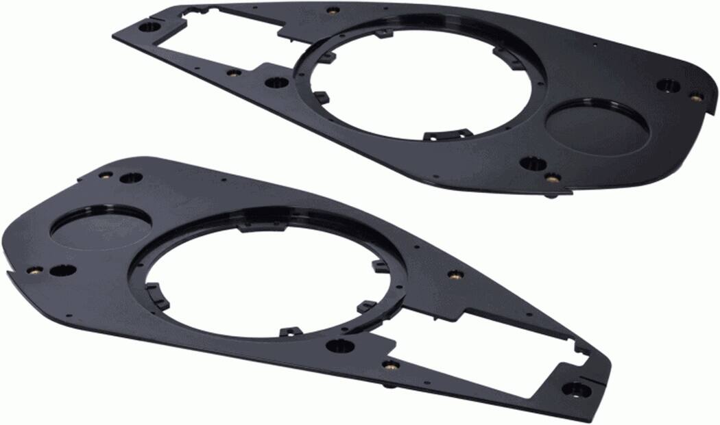 Angle. Metra - Soundbar Adapter for 2024-Up Jeep Wrangler and Gladiator Vehicles - Black.