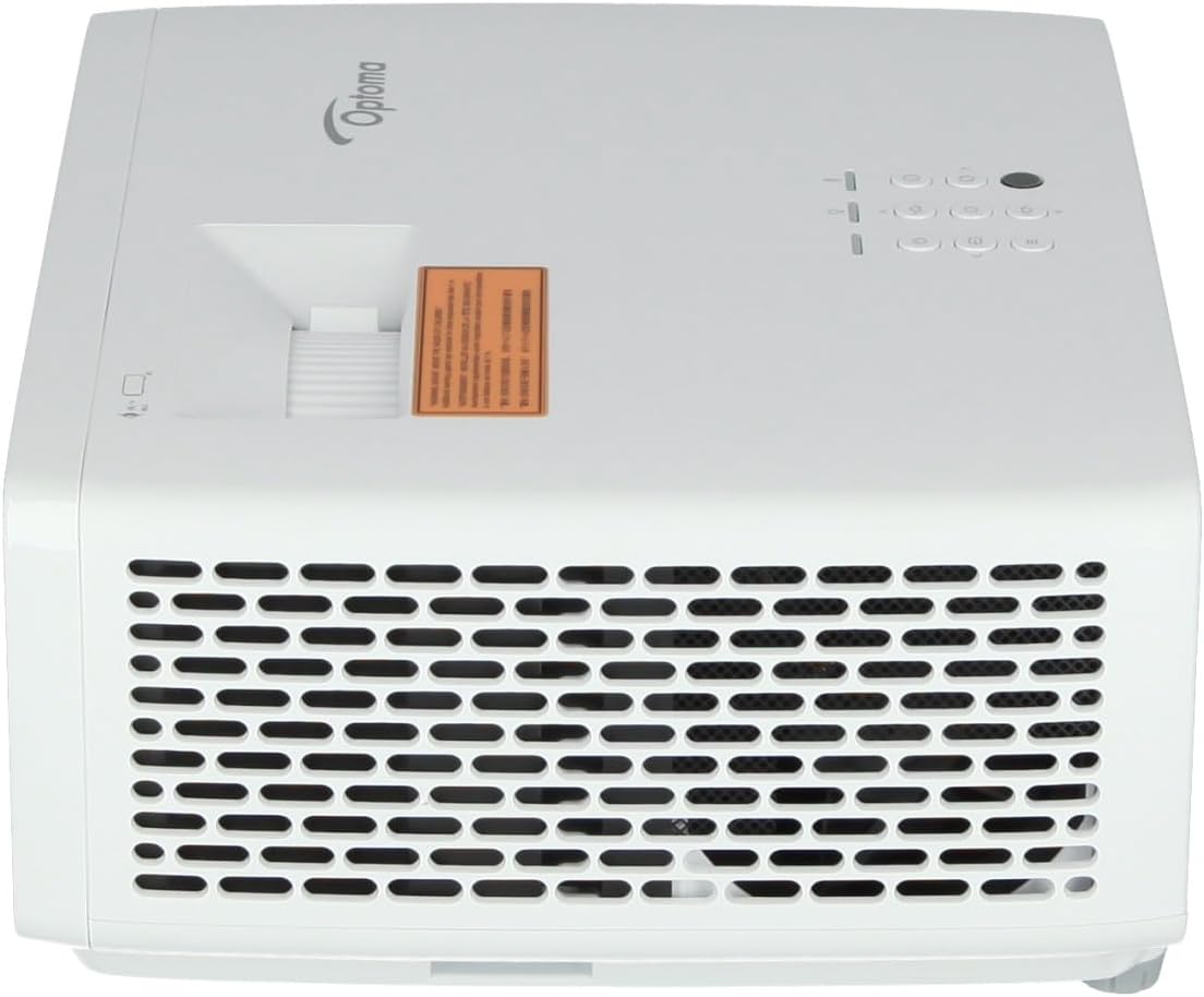 Angle. Optoma - Optoma ZU500USTe High brightness WUXGA ultra short throw laser projector - White.