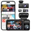 9:41 REDTIGER-F17 Elite
4K HDR
STARVIS 2
128GB
3D DNR
NiteGuard™
GPS Speed: 90 mph
7832m
Mirror Switch Sound REC Snapshot
REAR POWER
Dash cam file
03:22 PM
08-16 8:52