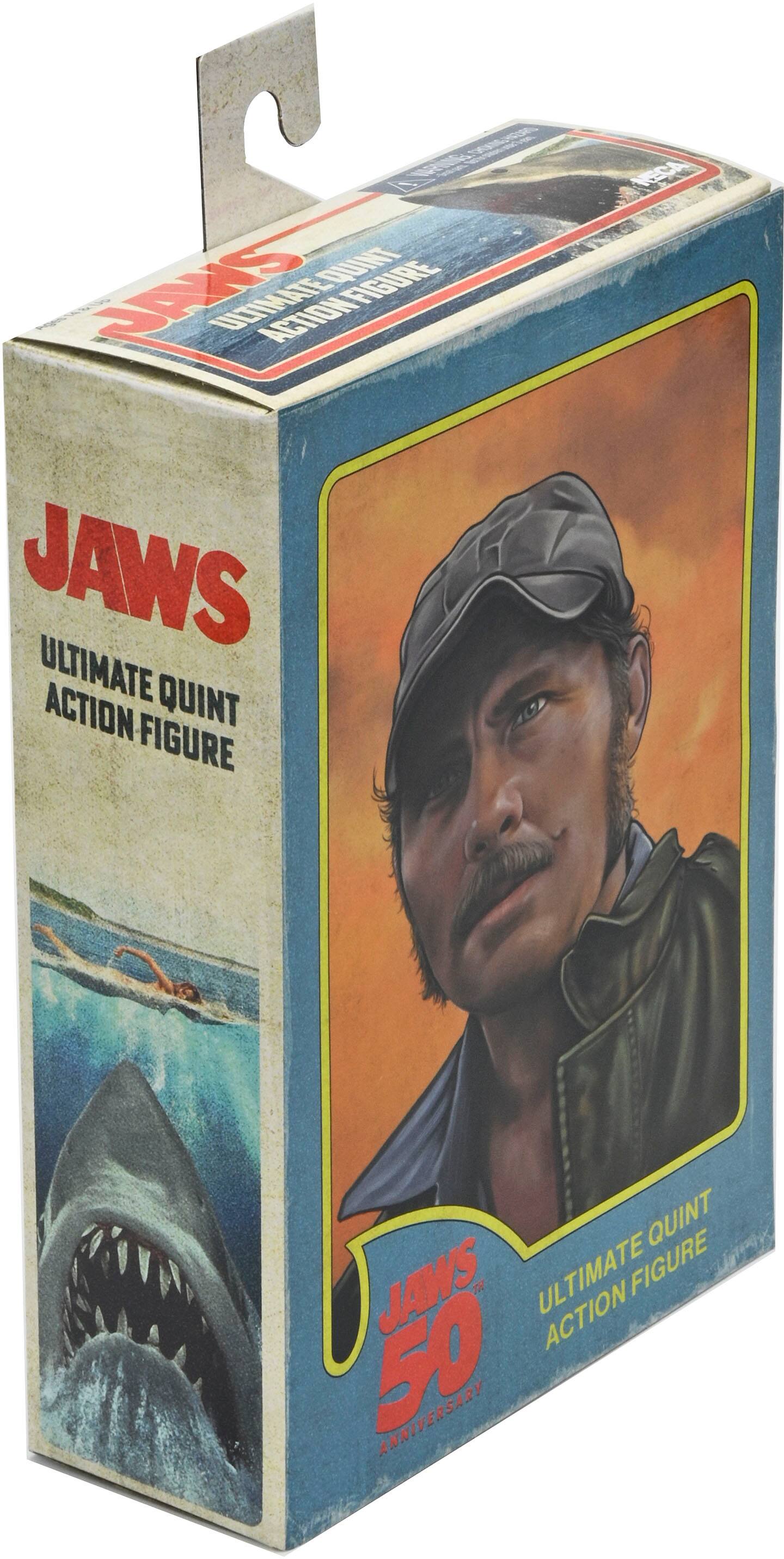 Jaws Ultimate Quint Action Figure 50周年記念 NECA Jaws 7” Scale Action Figure Ultimate Sam Quint 50th
