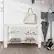 Alt View 11. Costway - Bamboo Shoe Rack Bench 3-Tier Storage Shelf Holder Home Entryway Hallway White - White.