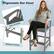 Ergonomic Bar Stool
Cozy Armrests
Widened Footrest