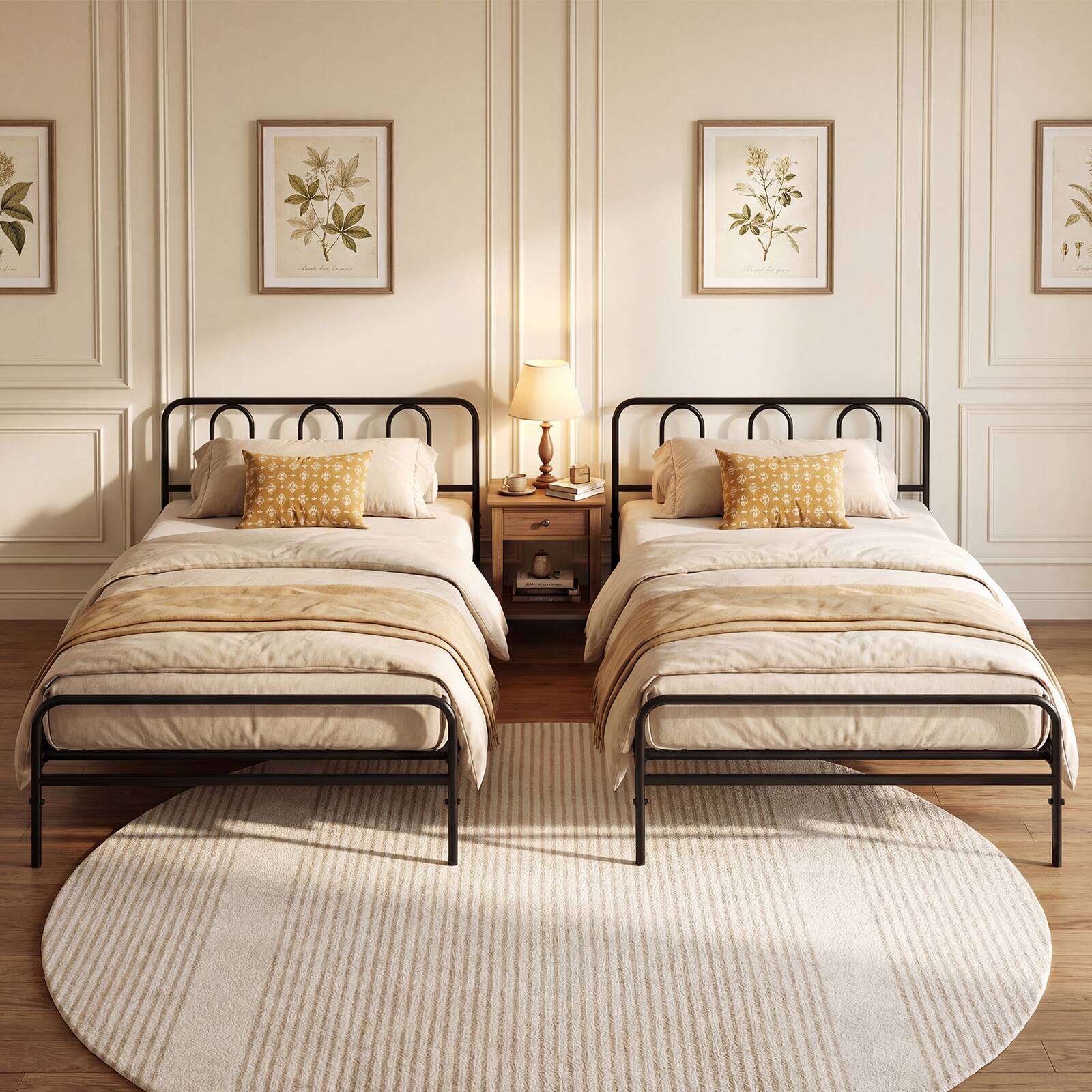 Alt View 9. Gymax - Gymax Twin Foldable Bed Frame w/Headboard & Footboard Under-Bed Storage for Dorm - Black.