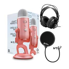 Blue Microphones - Yeti USB Microphone Aurora Collection (Pink Dawn) Bundle