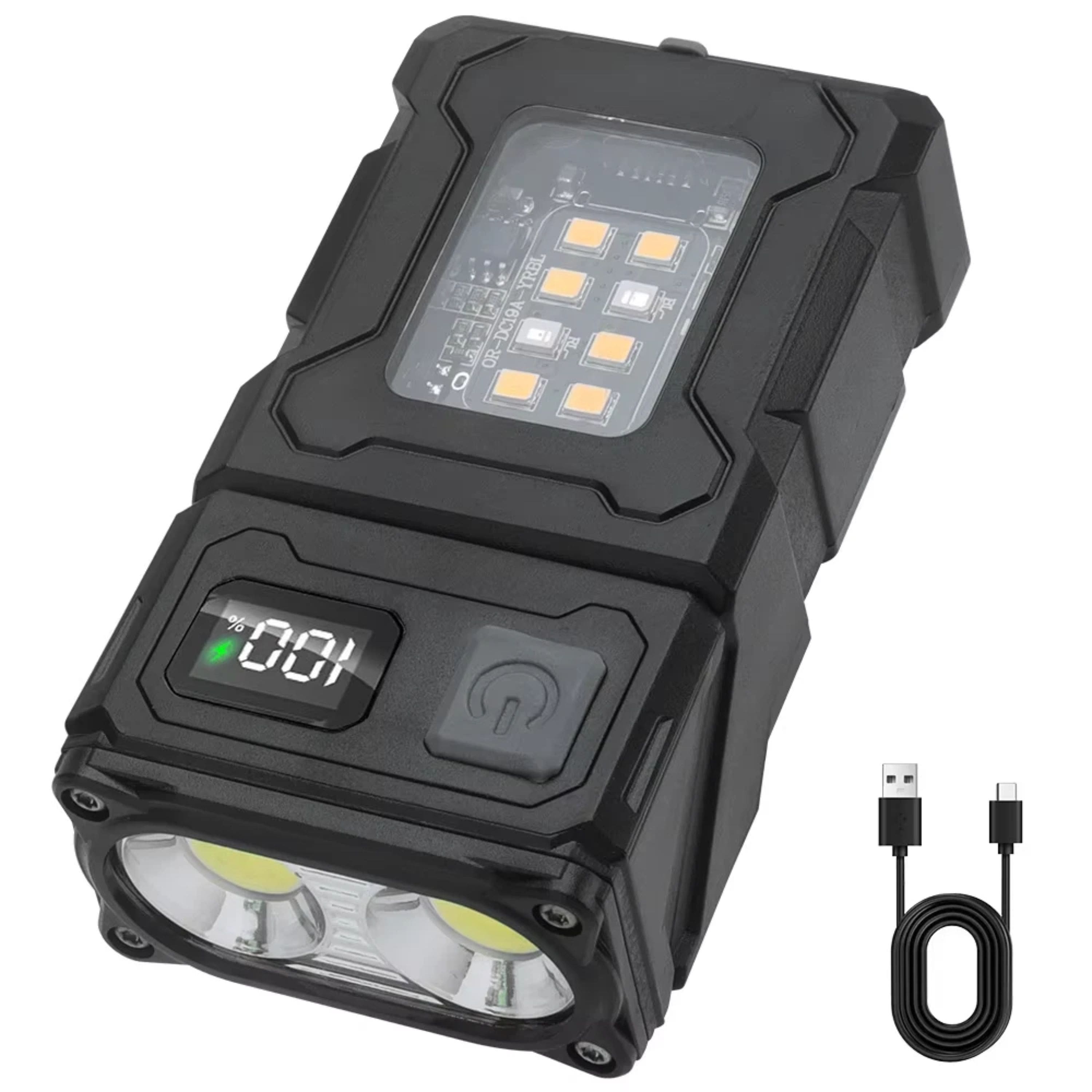 Kitcheniva - Mini USB Rechargeable LED Flashlight