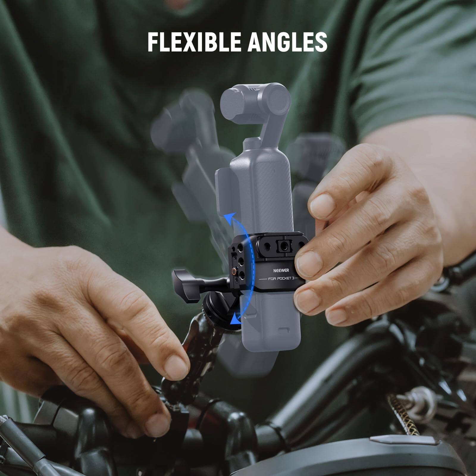 FLEXIBLE ANGLES

NEEWER FOR POCKET 3