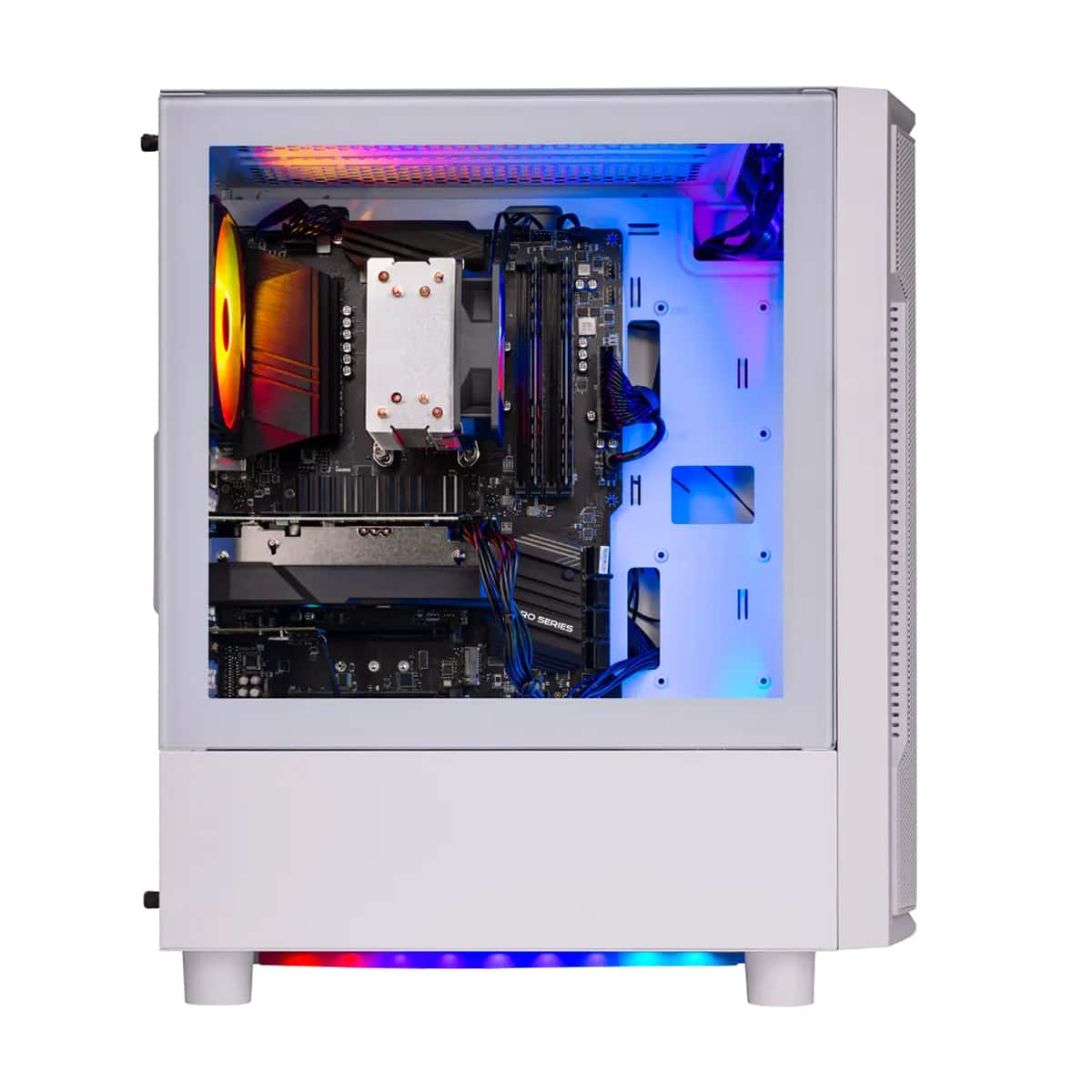 Skytech Gaming - Skytech ARCH4 - Intel Core i5 14400F, 5050 8GB, 16GB 6000 MHz DDR5 RAM, 650W GOLD PSU - White