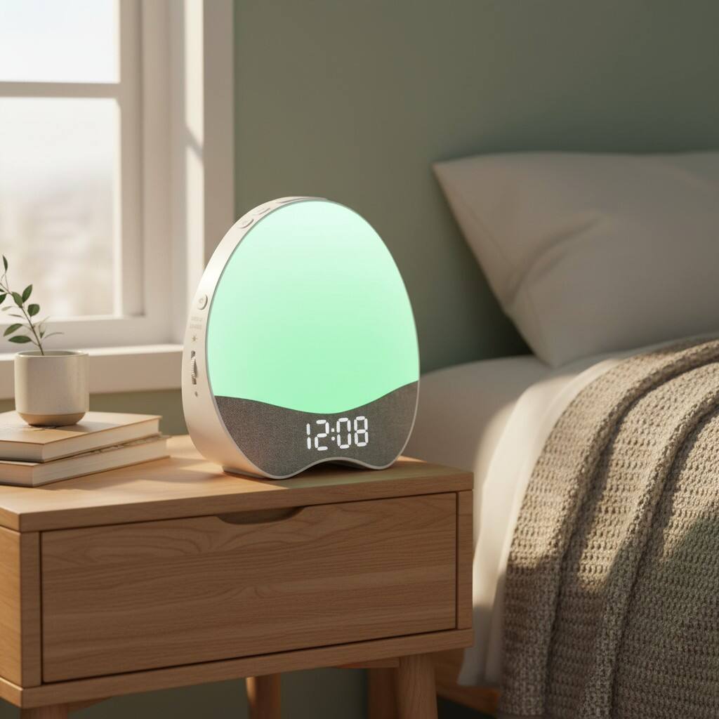 Alt View 2. Dazzed Corner - Kids Sleep Trainer Alarm Clock with Night Light, White Noise, 21 Sounds - Multicolor.