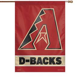 WinCraft - Arizona Diamondbacks 28" x 40" Wordmark House Flag - Multicolor