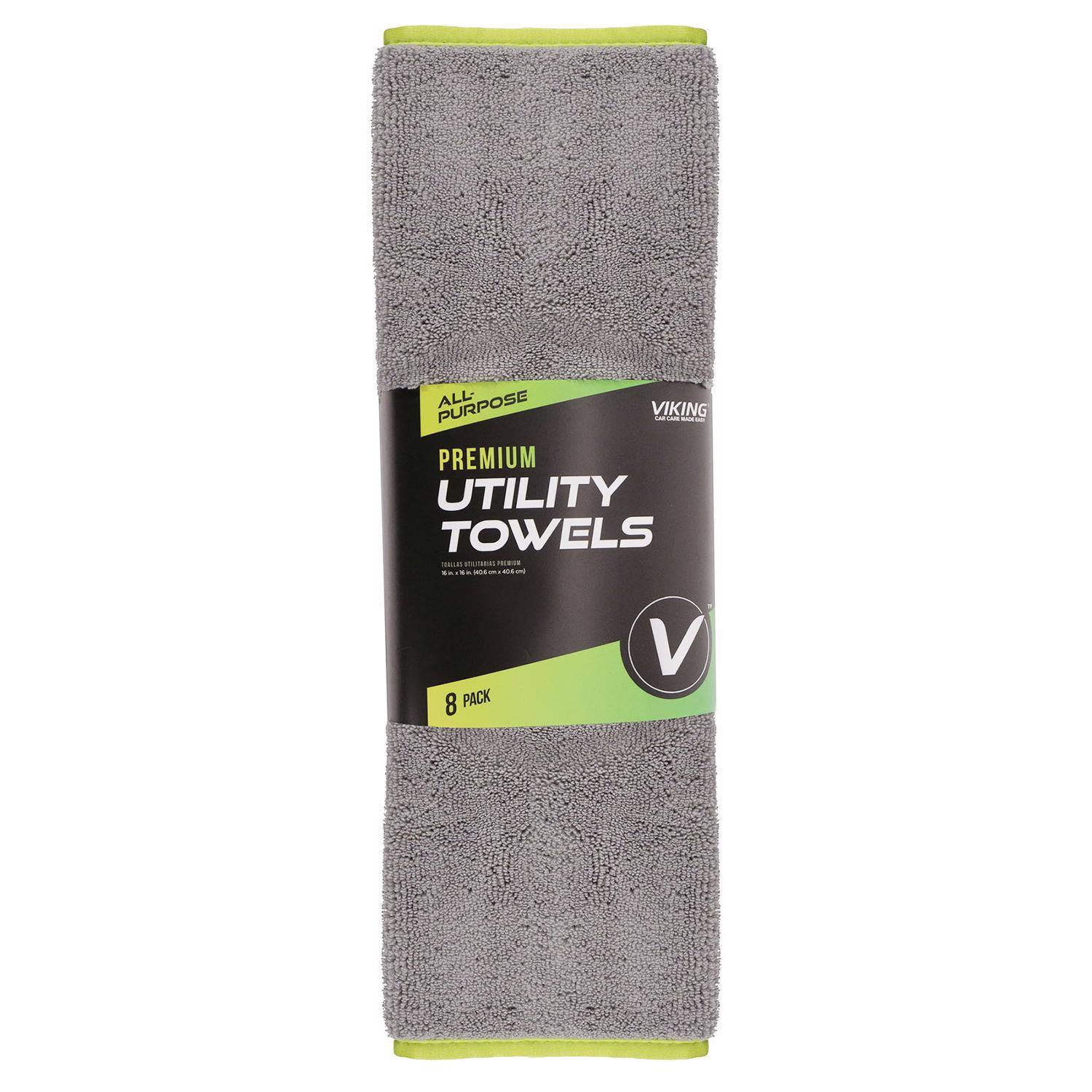 ALL-PURPOSE PREMIUM UTILITY TOWELS 8 PACK