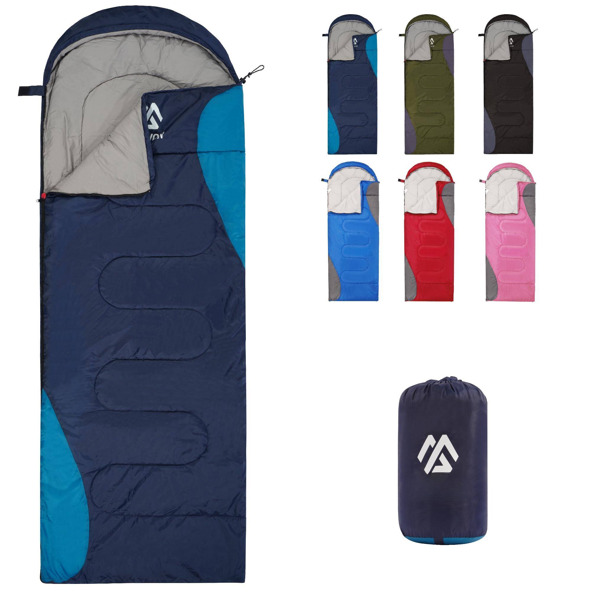 Alt View 1. Skar Audio - Sleeping Bag For Adults Teens Cold Warm Weather Portable Waterproof & Lightweight Compact With Sack - 1-person, 1-pack, Green.