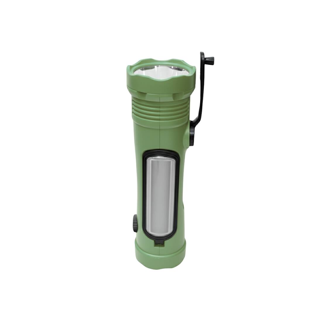 Alt View 1. Azpen - Emergency Weather Radio with Flashlight, Solar Hand Crank Charger, NOAA AM/FM Radio, SOS Alarm, Reading Light, 3000mAh P.
