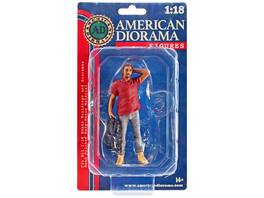 "Campers" Figure 4 for 1/18 Scale Models by American Diorama - Multi