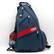 Front. Team Golf - New York Giants Embroidered Team Backpack - Multicolor.