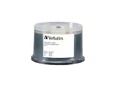 Verbatim.
UltraLife™ Gold
Archival Grade CD-R
Shiny
Speed: Up To 52x
Capacity: 700MB
P/N: 96159
Qty: 50 PCS