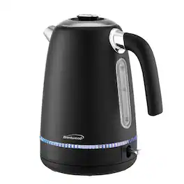 Brentwood - Kt-1792bk 7-cup 1,500-watt Cordless Electric Stainless Steel Kettle - Black