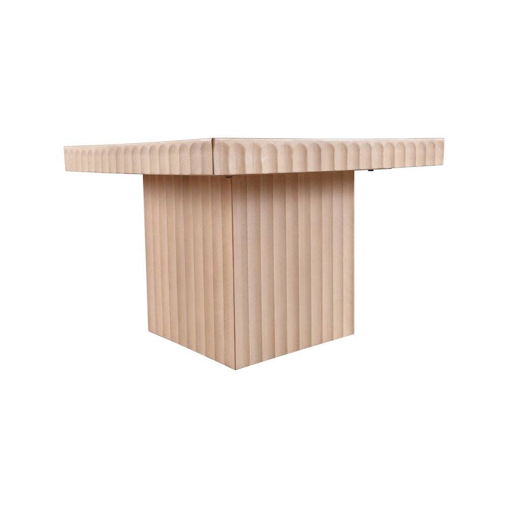 Alt View 2. Meridian Furniture - Spencer Natural Oak Veneer Coffee Table - Brown.