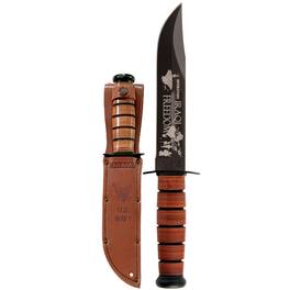 KA-BAR - Operation Iraqi Freedom, USN, Laser engraved, 7in Fixed Blade