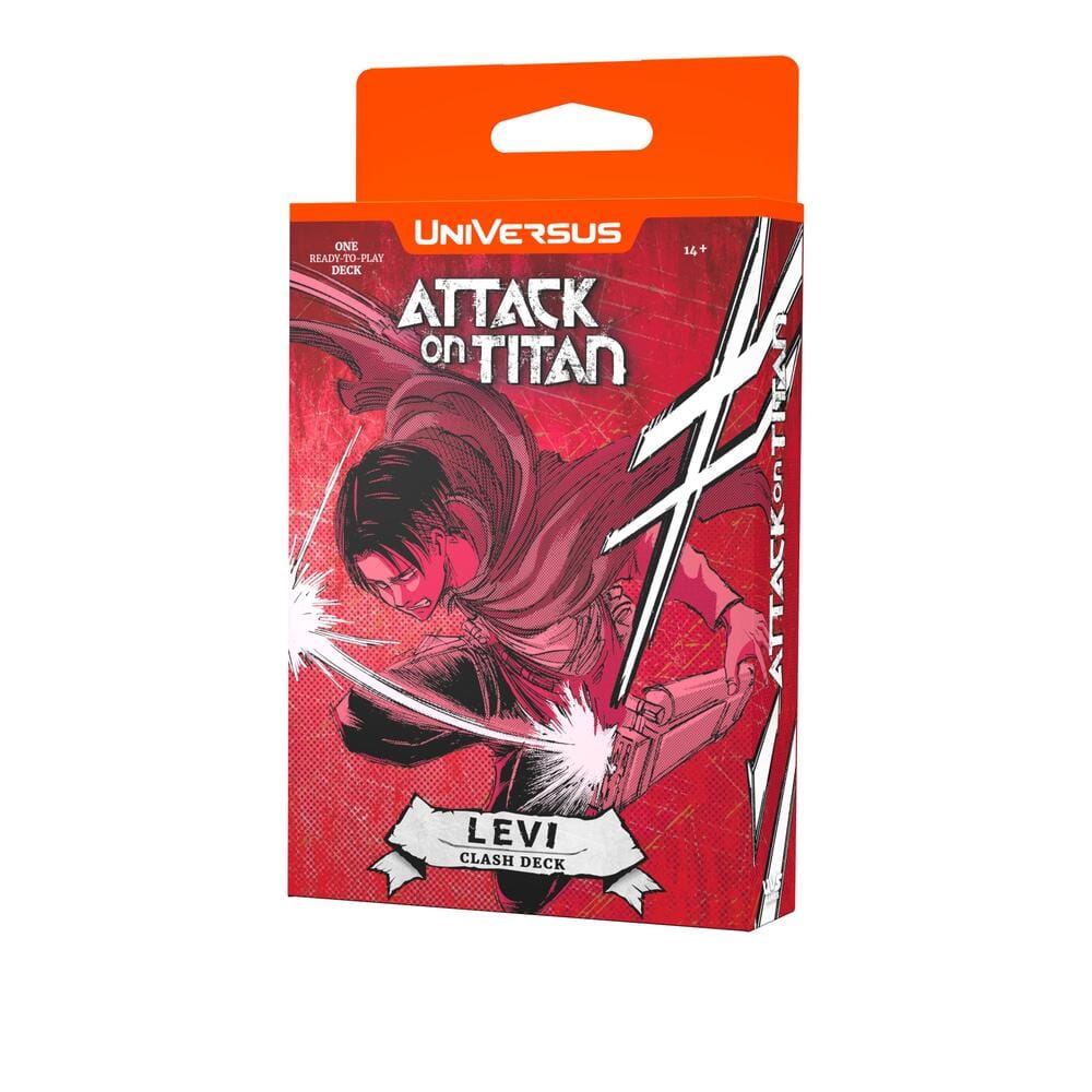 UniVersus - Trading Card Game: Attack on Titan: Battle for Humanity Clash Deck: Levi price history on PriceWatchPro