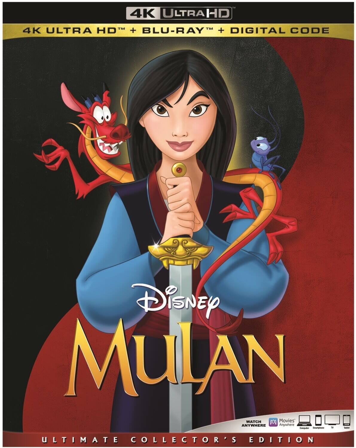 Disney - Mulan   - 4K Blu-Ray [4K Ultra HD Blu-ray]