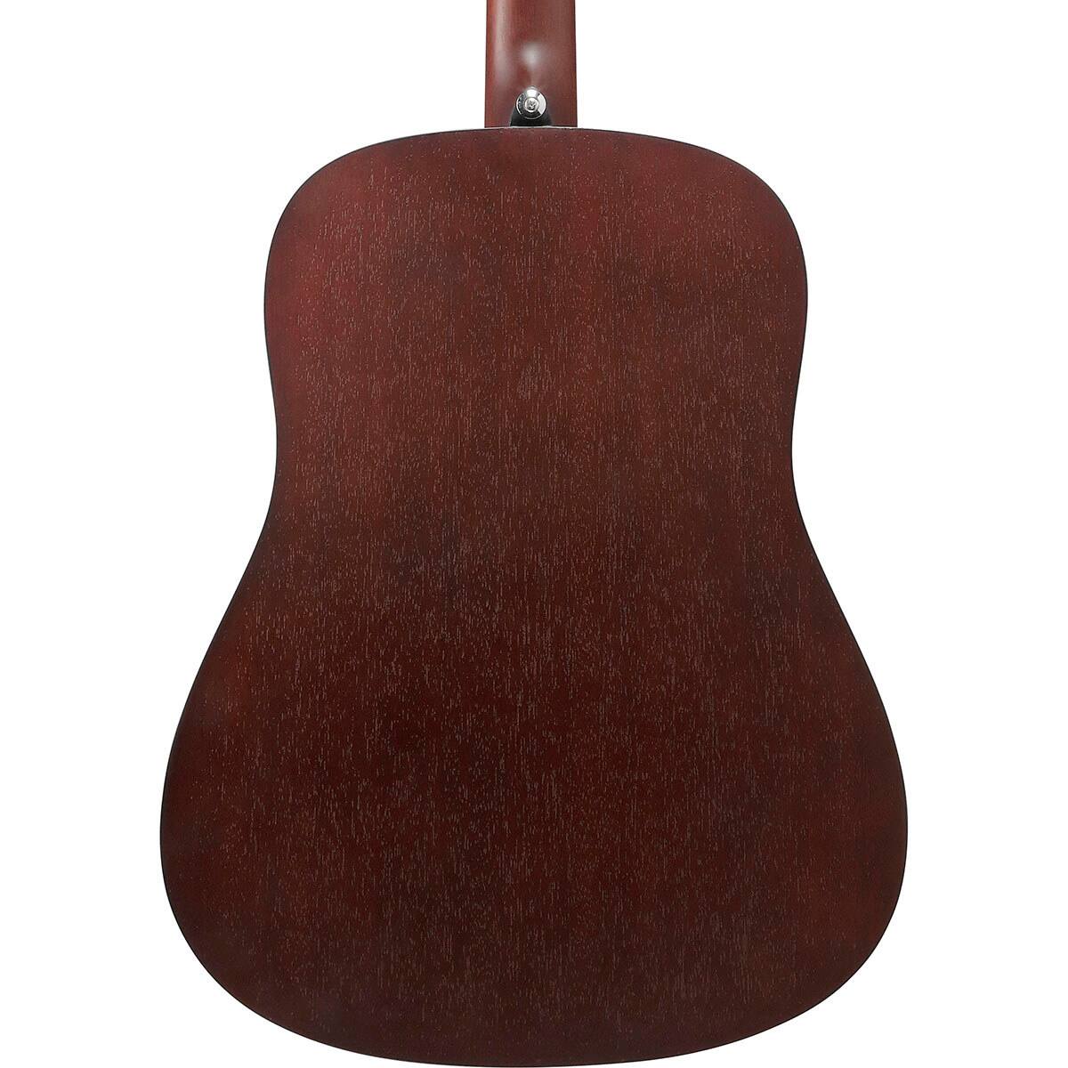 Alt View 4. Ibanez - Ibanez PF Series PF5412 12-String Acoustic Guitar, Weathered Black/Natural.