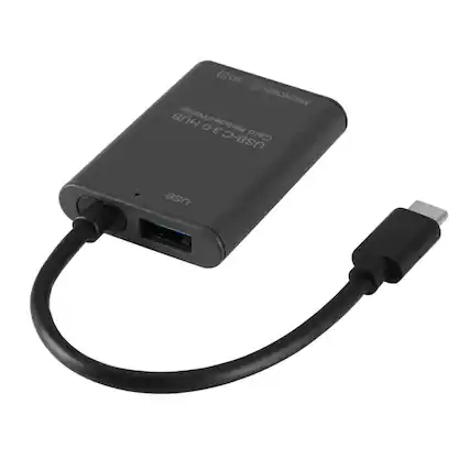 USB-C to USB 3.0 Hub
MicroSD Card Reader/Writer