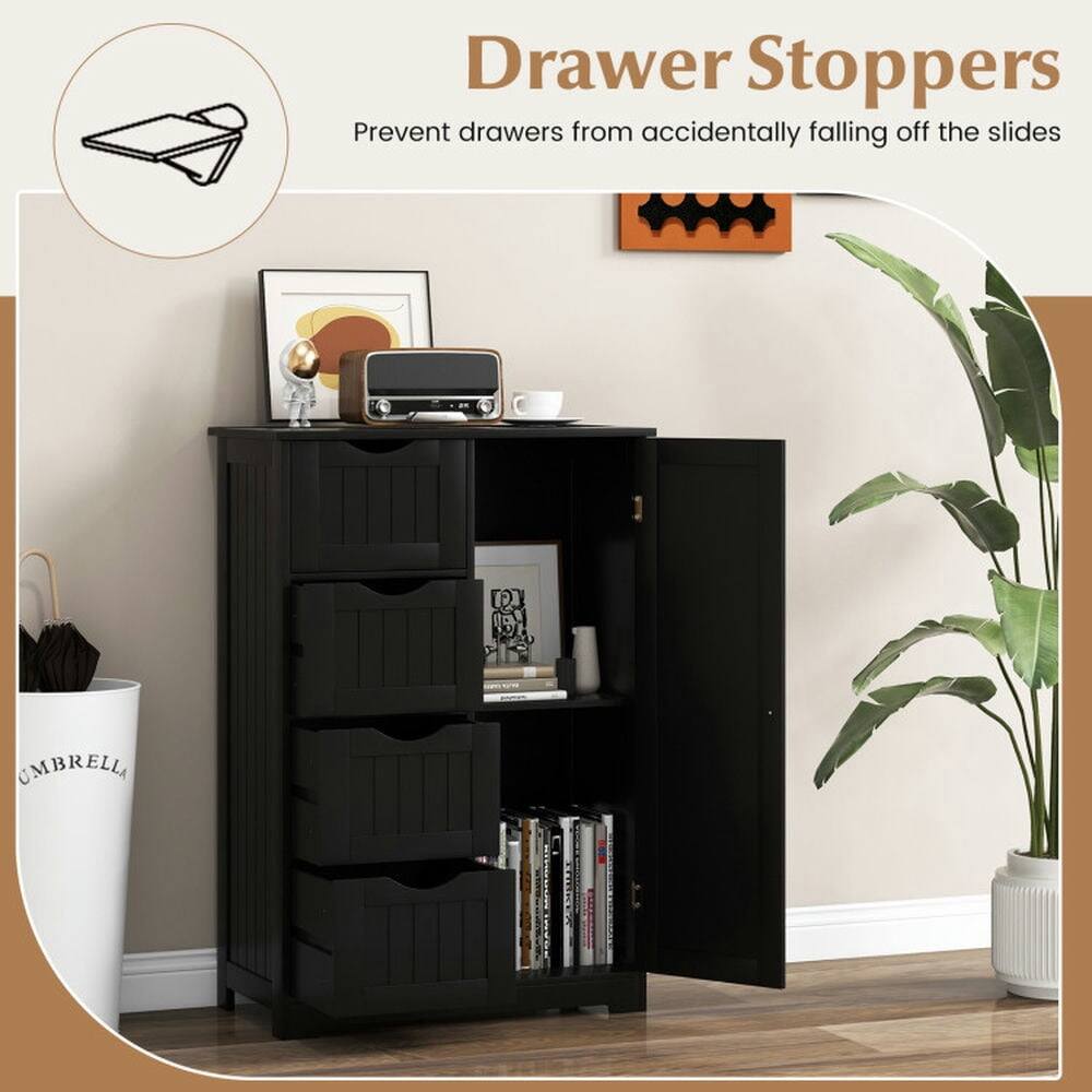 Drawer Stoppers  
Prevent drawers from accidentally falling off the slides