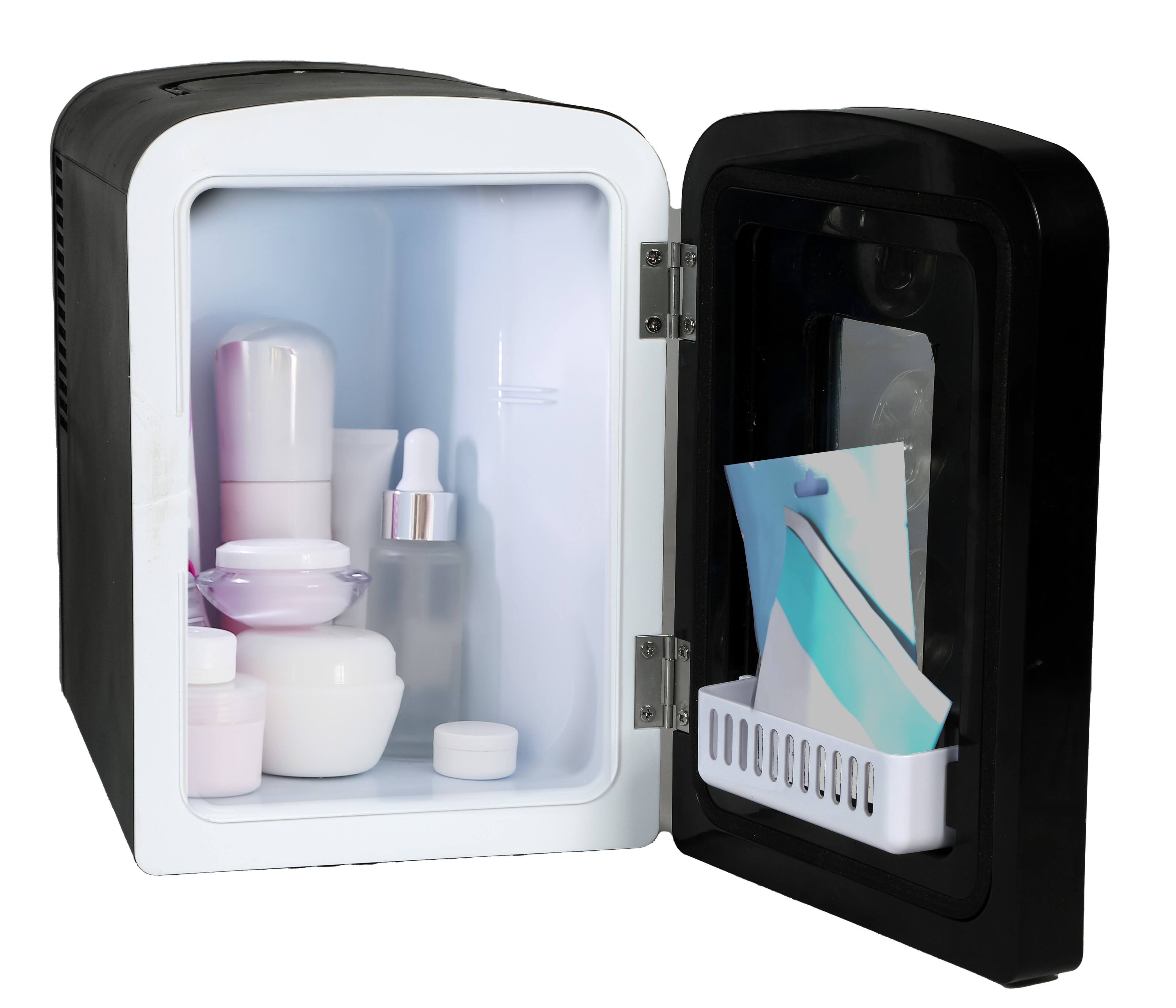 Frigidaire Portable 9Can Mini Cooler Fridge Brushed Stainless Rugged