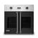 Front. Viking - 30" 7 Series French Door Single Built-In Electric Thermal Convection Oven-Antique Bronze - Antique Bronze.