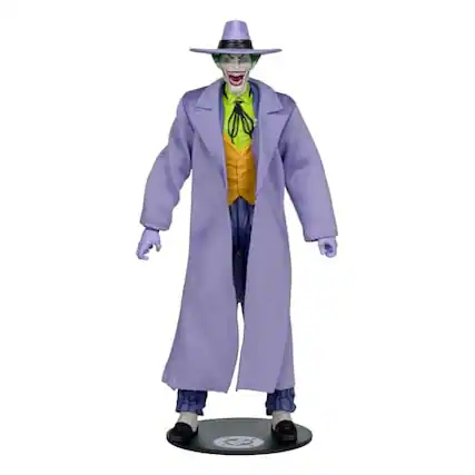 Front. McFarlane Toys - McFarlane Toys- DC Direct Page Punchers The Joker (Crisis on Infinite Earths) 7in Action Figure with Comic - Multicolor.