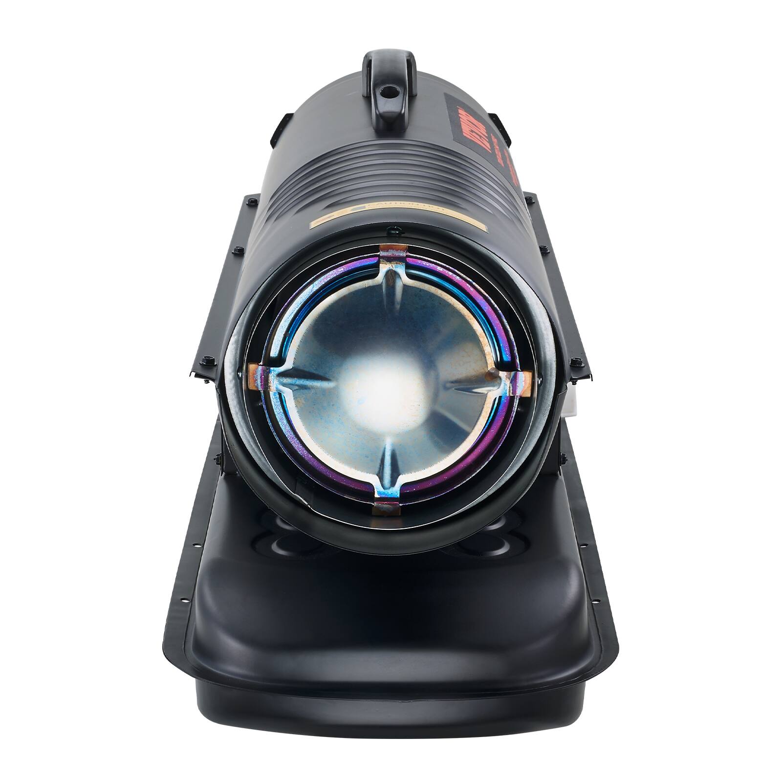 Alt View 5. VEVOR - Kerosene Forced Air Heater,70000 BTU Portable Torpedo Diesel Space Heater with Thermostat,5 Gallon Tank Energy-Efficient - Black.