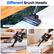 Different Brush Heads
- Floor Brush
- Crevice Brush
- Flat Nozzle
