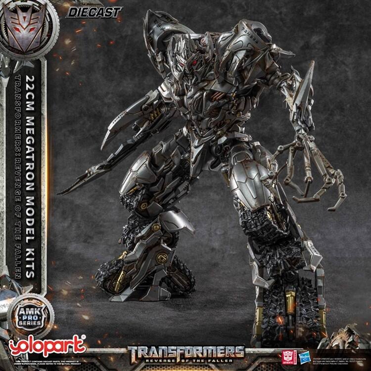 22CM TRANSFORMERS: MEGATRON REVENGE OF THE FALLEN MODEL KITS DIECAST  
AMK PRO SERIES  
Yolopart  
TRANSFORMERS REVENGE OF THE FALLEN