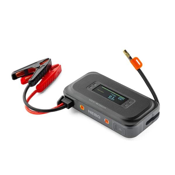 JETRANSPORT - Assist Air 1500xp Jump Starter And Compressor | 44.4wh Power Supply Box Restarts 12v 150 Psi Inflates Tires - 2000A