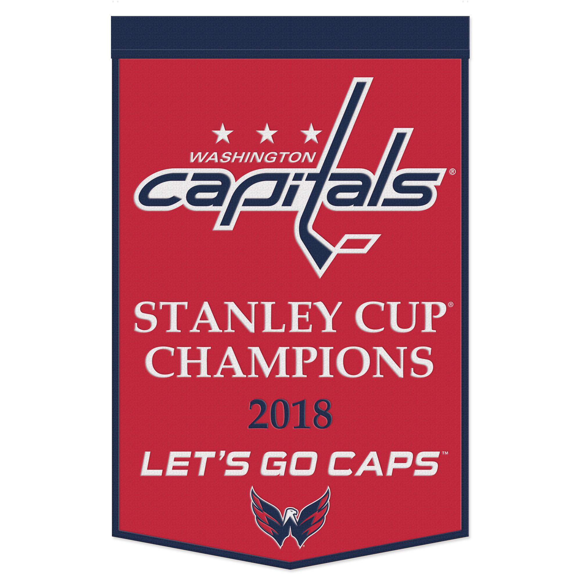 WinCraft - Washington Capitals 24" x 38" Championship Banner - Multicolor