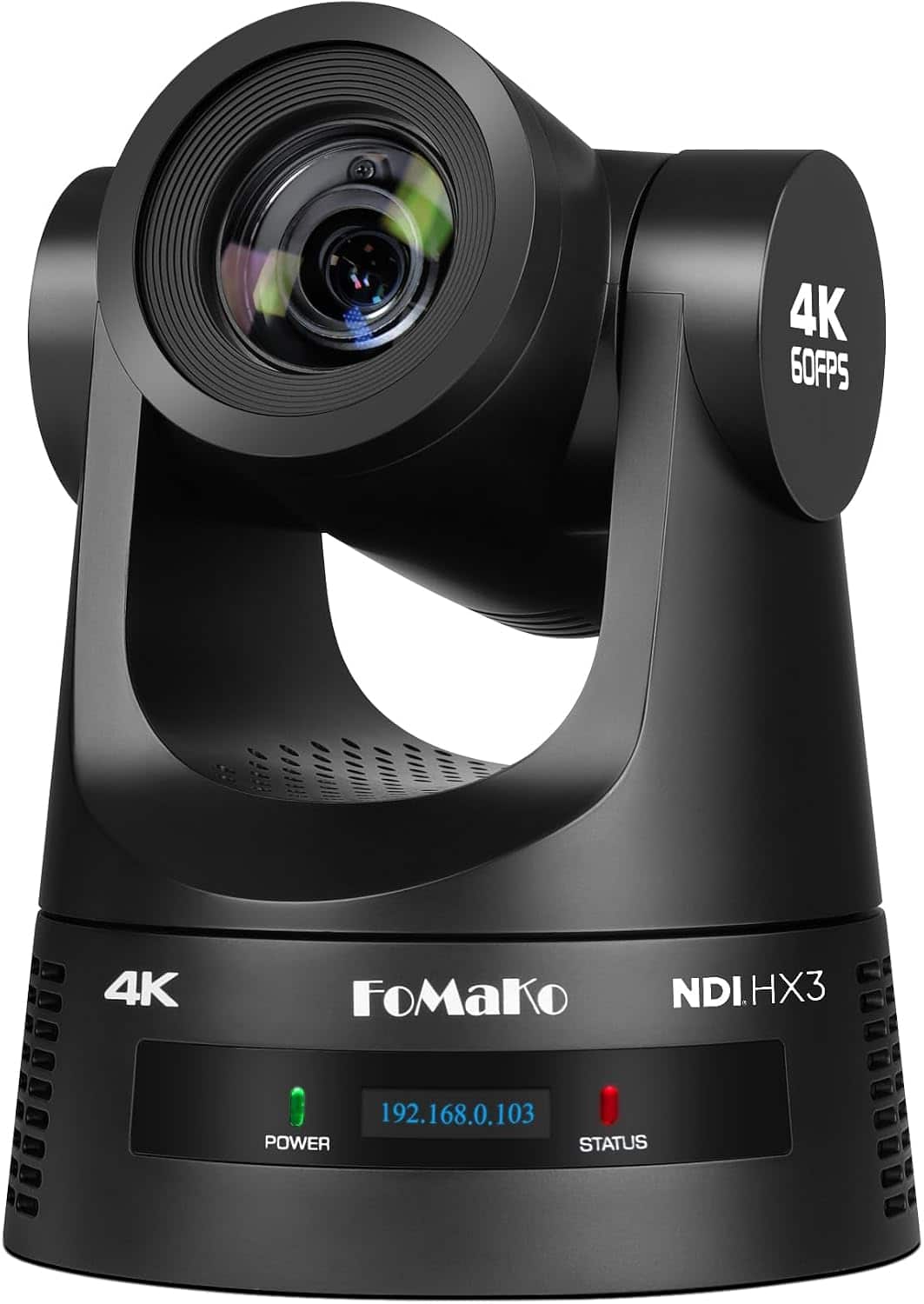 4K 60FPS  
4K  
FoMaKo NDI.HX3  
192.168.0.103 POWER STATUS