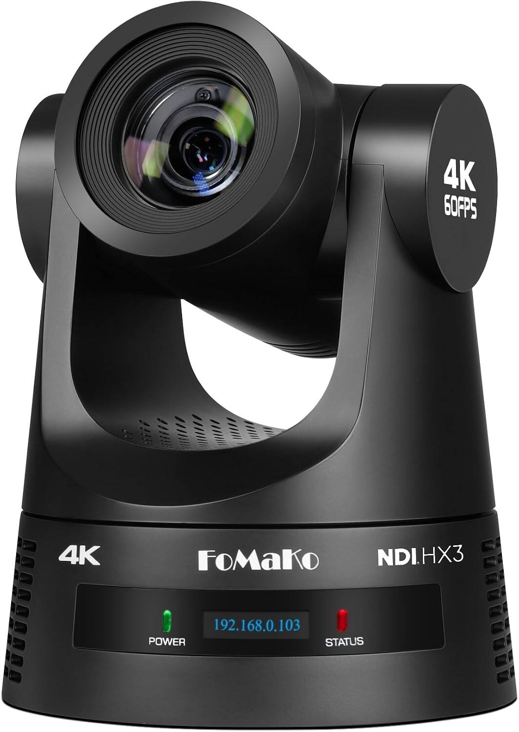 4K 60FPS  
4K  
FoMaKo NDI.HX3  
192.168.0.103 POWER STATUS