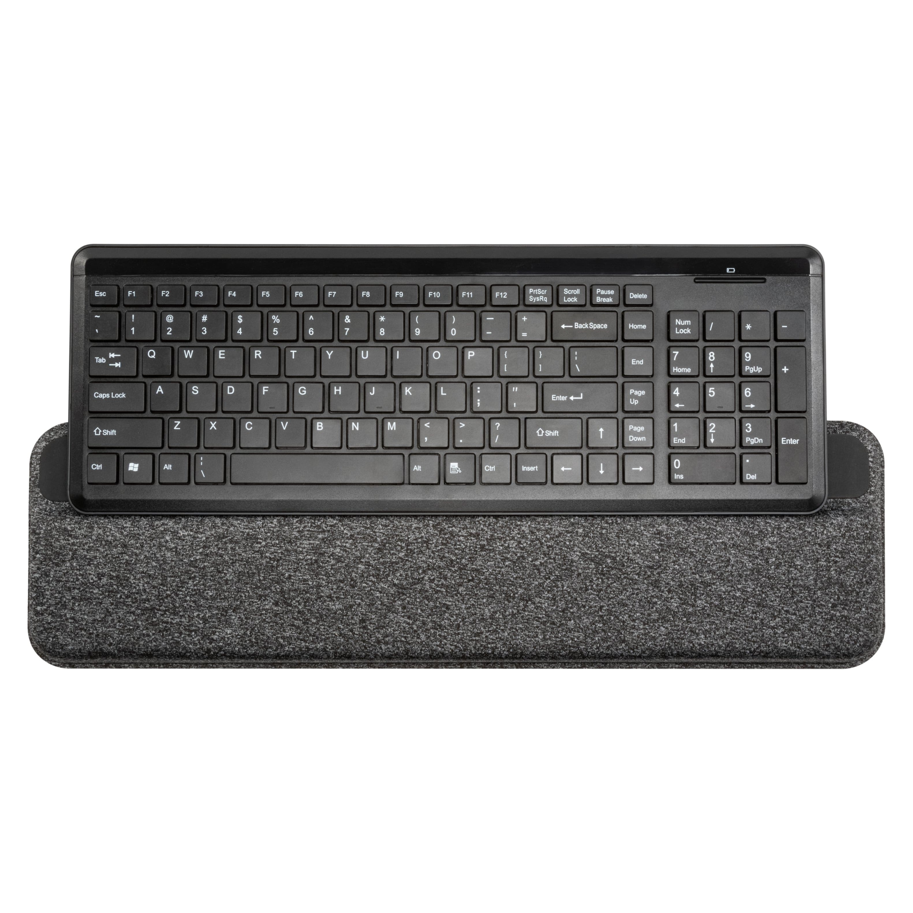 Allsop - Premium Plush Angled Wrist Rest - Gray