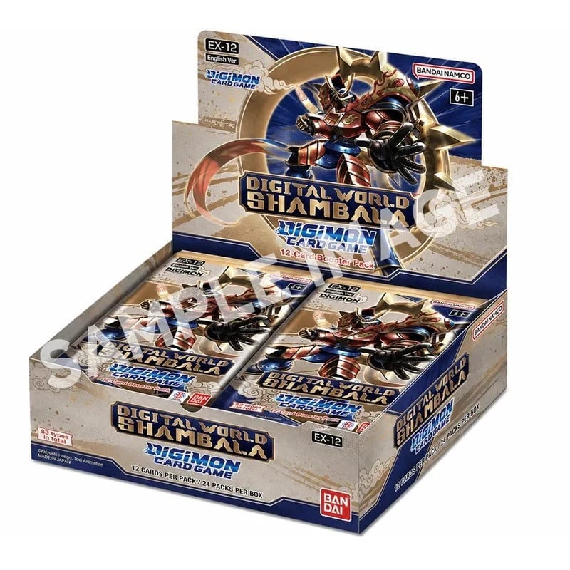 Bandai - Digimon TCG Digital World Shambala Booster Box (EX12) - 24 Packs price history on PriceWatchPro