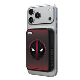 Keyscaper - Marvel Grid Wireless Mag Power Bank - Deadpool