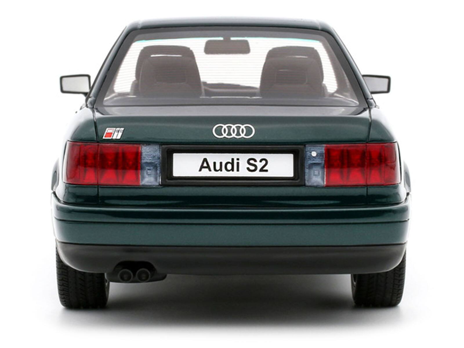 Alt View 7. Otto Mobile - 1993 Audi S2 Sedan Emerald Green Metallic Limited Edition to 2000 pieces Worldwide 1/18 Model Car by Otto Mobile.