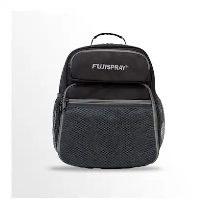 Front. Fuji Spray - Fuji Spray 7474 Sunless Lightweight, Durable Storage Backpack - Black.