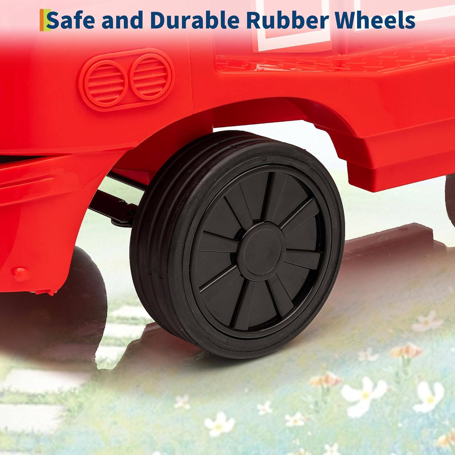 Safe and Durable Rubber Wheels
