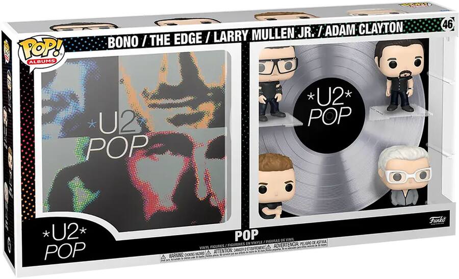 洋楽 U2 POP U2 FUNKO POP! ALBUMS DELUXE: U2 POP Collectibles Multicolor