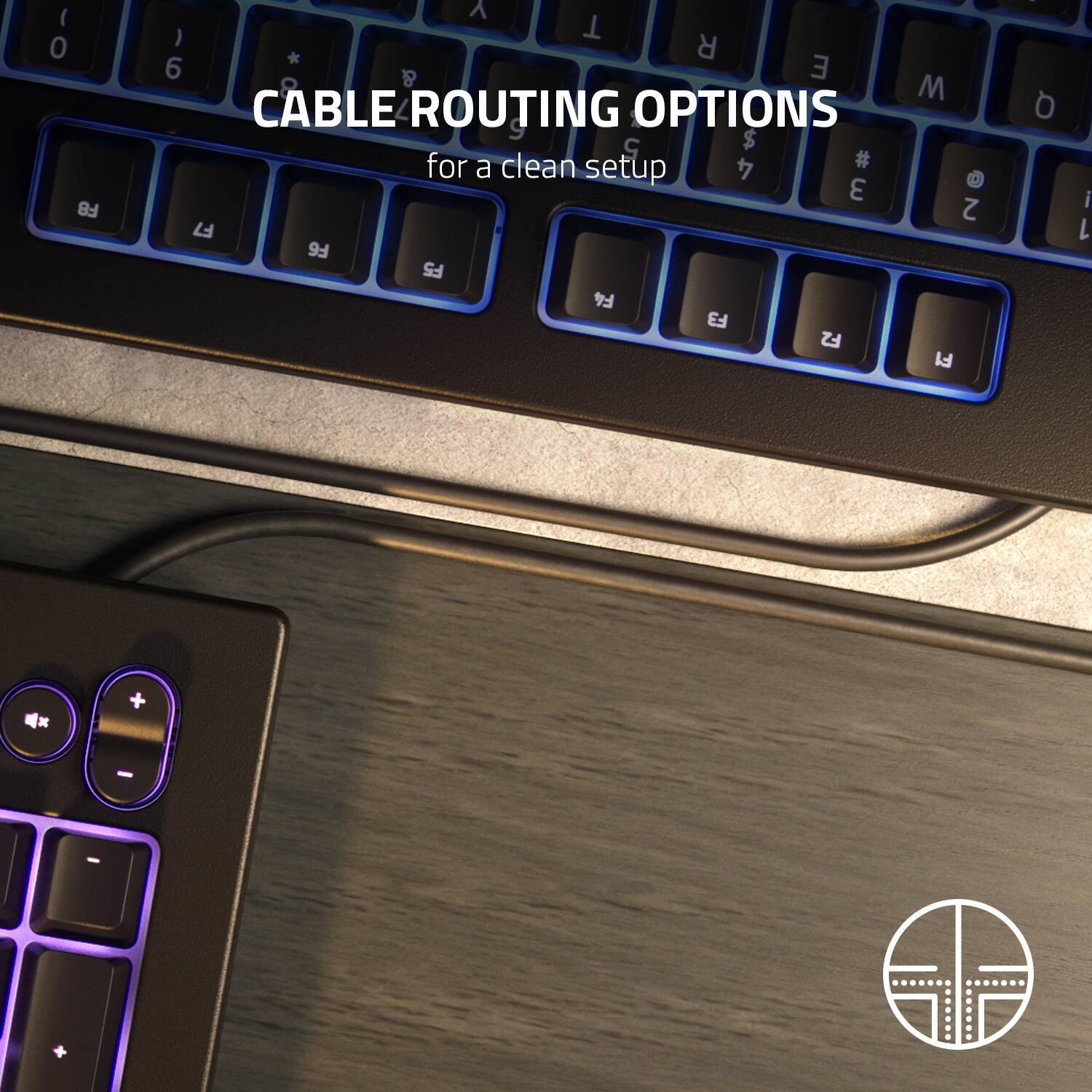 Cable Routing Options for a Clean Setup